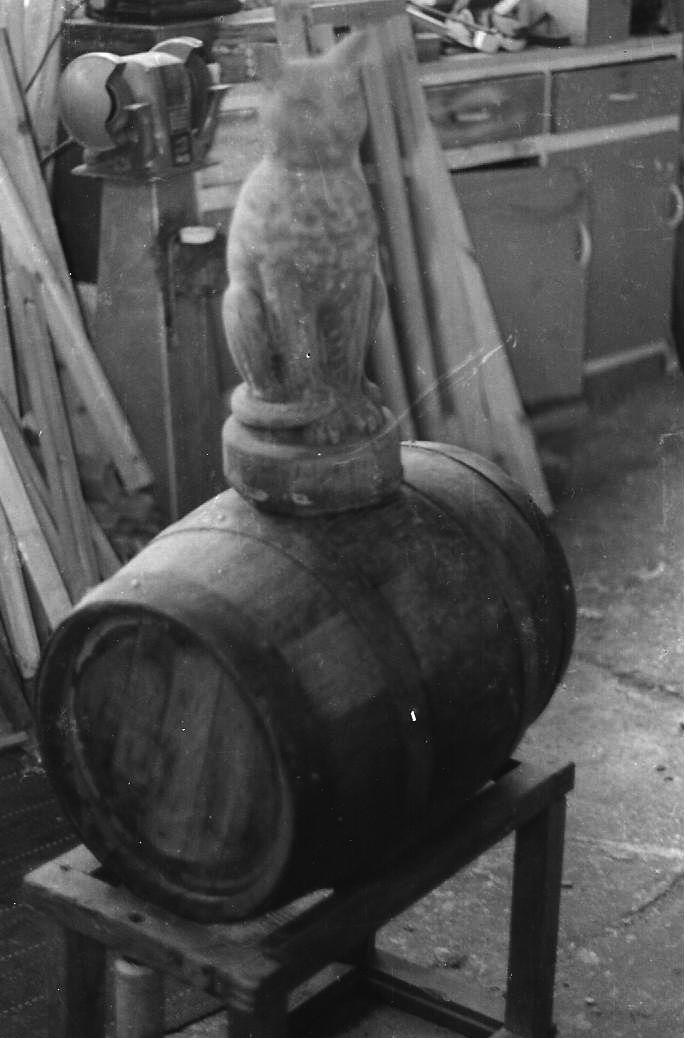  Under repair in Johnson's workshop  - 1976