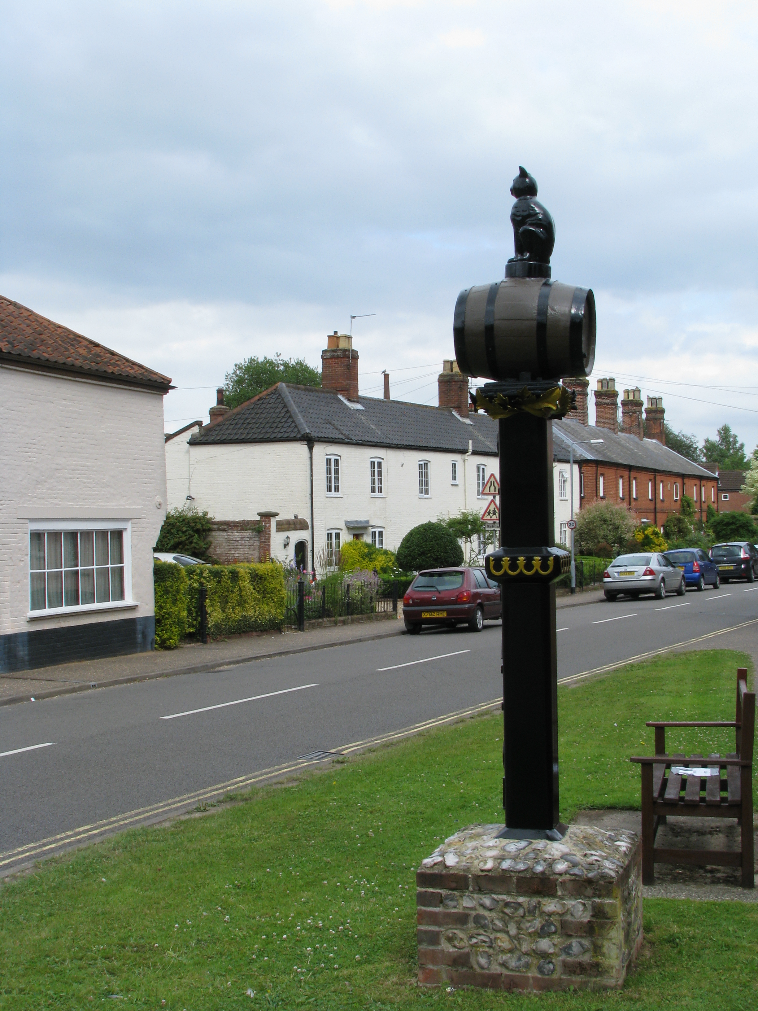 Village sign - June 2013
