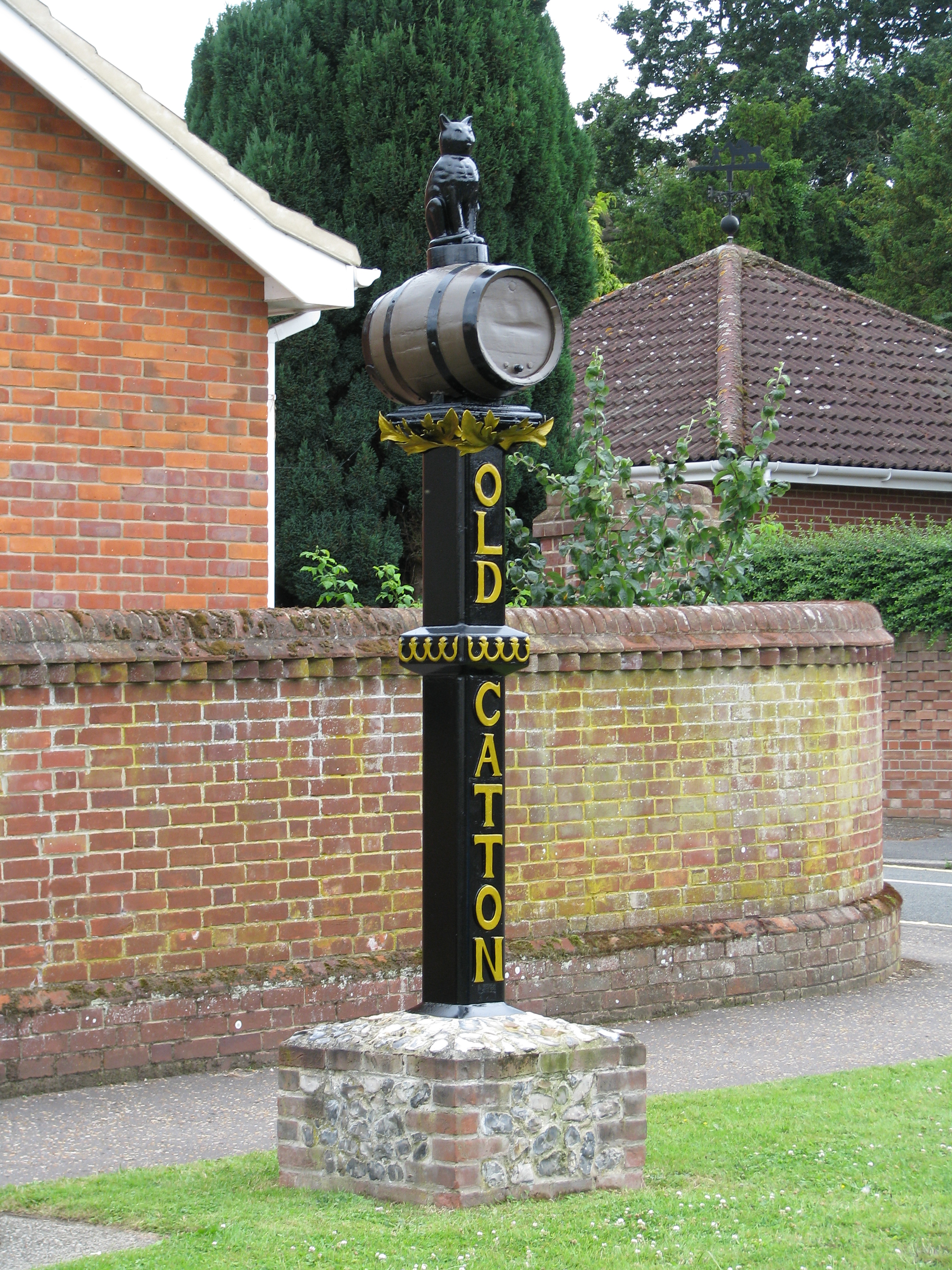 Village sign - June 2013