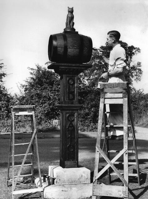 J. Wells repairs 1954